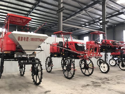 精驰自走式打药机 现代农业高效植保利器